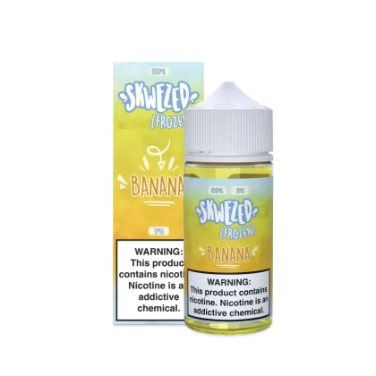 SKWEZED - Frozen Banana (Buhnanza) - 100ML E-Liquid - 0MG