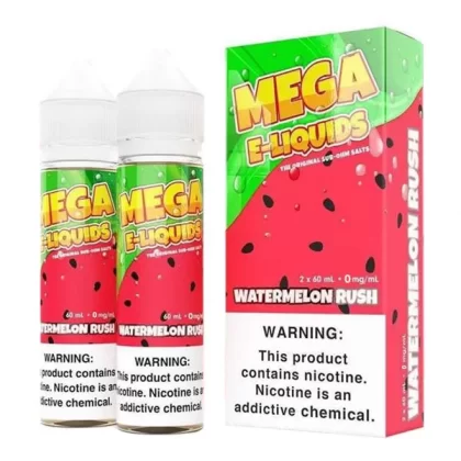 Watermelon Rush by MEGA eJuice 2X 60ml - 0MG