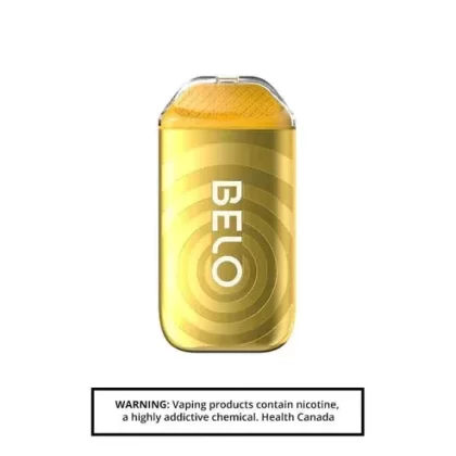 Belo Plus 5000 Puffs – Strawberry Banana Disposable Vape - Eliquidsupply