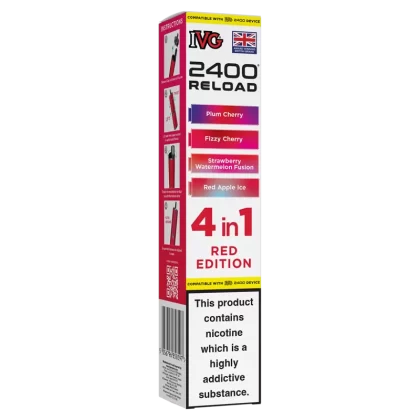 Red Edition IVG 2400 Refill Pods - Vapeshop Co