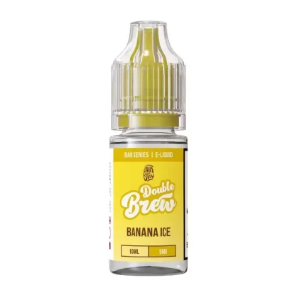 Banana Ice Nic Salt e-Liquid By Double Brew - Strength#5mg>10mg>20mg