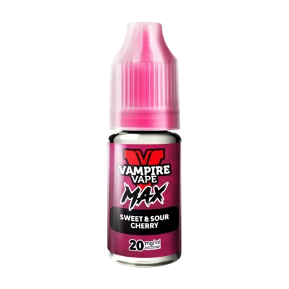 Sweet Sour Cherry Vampire Vape Max Nic Salt - 10mg - Vape Product
