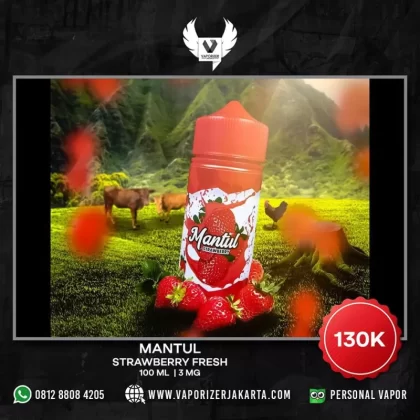 MANTUL STRAWBERRY FRESH 100 ML - 3 mg / 100 ml