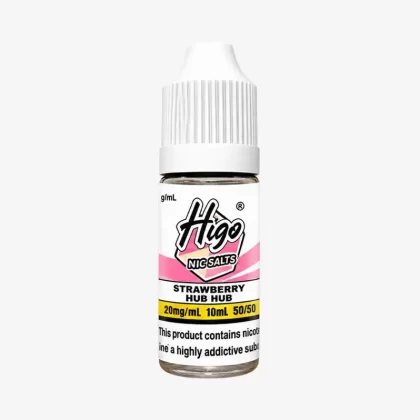 Higo Crystal Strawberry Hub Hub Nic Salt Vape Juice - 20mg