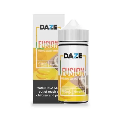 Pineapple Coconut Banana | 7 Daze | 100mL - 0MG