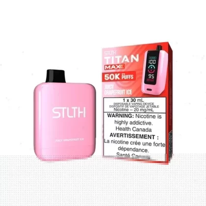 STLTH TITAN MAX DISPOSABLE – JUICY GRAPEFRUIT ICE