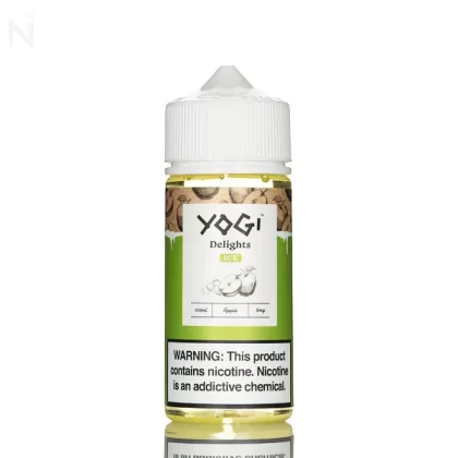 Yogi Delights E-Liquid - Green Apple Ice - 100mL - 3mg
