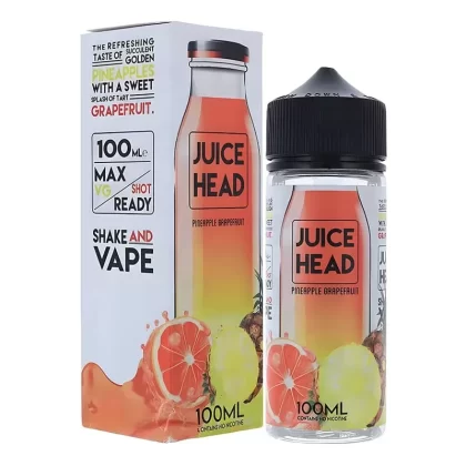 Juice Head Pineapple Grapefruit Vape Juice 100ml - Nic Shots#0 Nic Shots>1 x 18mg Nic Shot>2 x 18mg Nic Shots