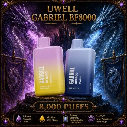 UWELL Gabriel BF8000 - Baja Slushie (WHT Series)