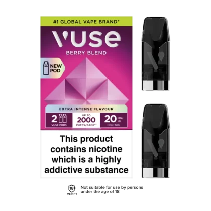 Berry Blend Vuse Pro Pods - Ecigwizard