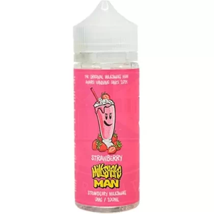 STRAWBERRY MILKSHAKE E LIQUID BY MARINA VAPE E LIQUID 100ML 70VG