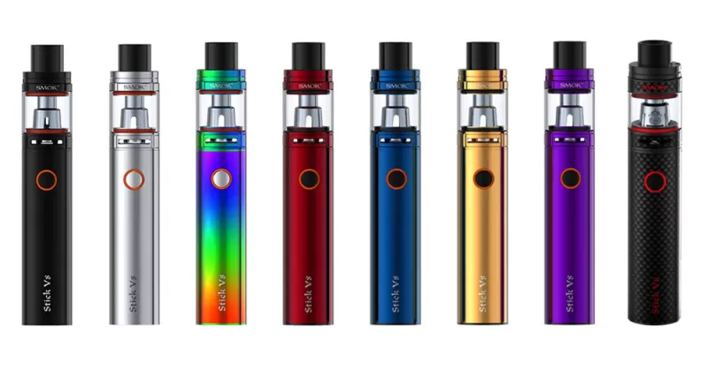 SMOK STICK V8 5.0ML Starter Kit with 3000mAh TFV8 Big Baby Tank - EU Edition / Silver