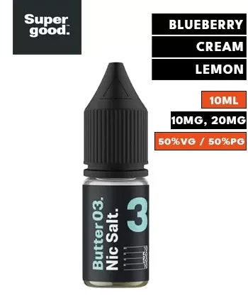 Butter 03 Nic Salt eLiquid by Supergood - 20mg / 10ml