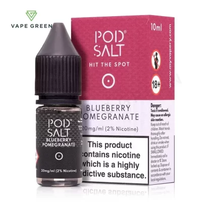 Blueberry Pomegranate Nic Salt E-Liquid by Pod Salt - Eliquidsupply
