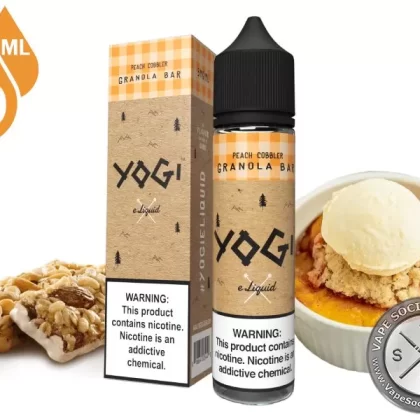 Peach Cobbler Granola Bar by YOGI 60ml