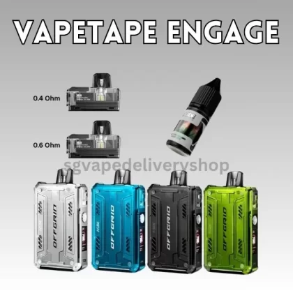 Vapetape Engage - Engage Starter Kit Set / Lychee (Freebase)