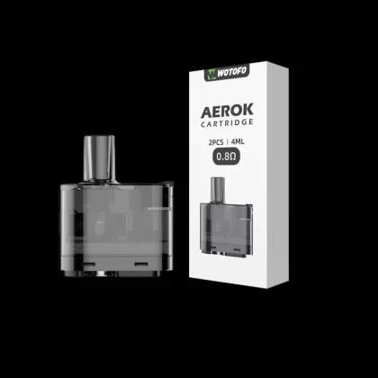 AEROK Replacement Cartridge 2pcs - 2pcs/pack - 0.8Ω nexMESH Coil, 2pcs/pack - 0.6Ω nexMESH Coil
