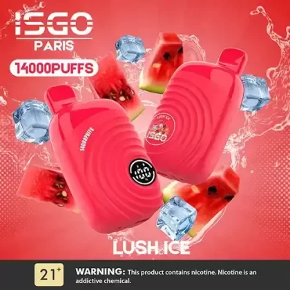 ISGO Paris 14000 Puffs Disposable Vape Lush Ice