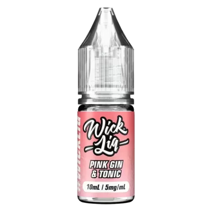 Wick Liquor Bar Salts Pink Gin Tonic Nic Salt