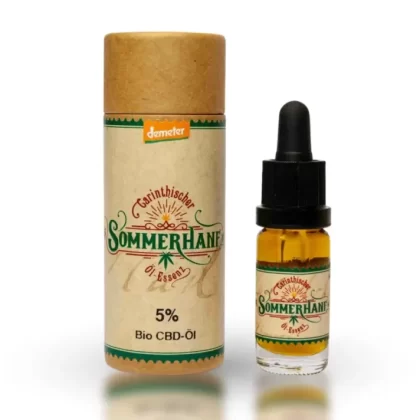Zomerse hennep full spectrum aroma olie 5%