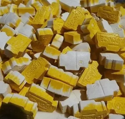 White & Yellow Technogym
