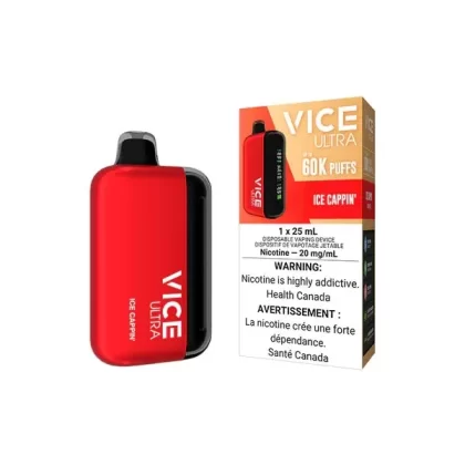 Vice Ultra 60K Disposable Vape – Ice Cappin’ - Ecigdepot