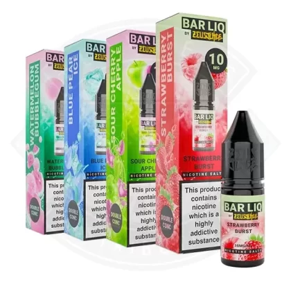 Zeus Juice Barliq Salt 10ml (10mg) - Berry Lemonade, Blackcurrant Juice