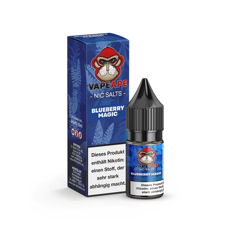 VapeApe – Blueberry Magic – Nic Salts - Vapebazar - Image 3
