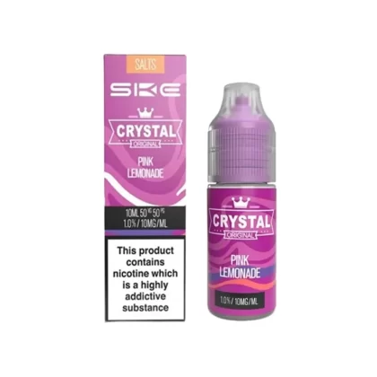 SKE Crystal Salts Pink Lemonade E Liquid 10ml - Nicotine Strength#20mg>10mg