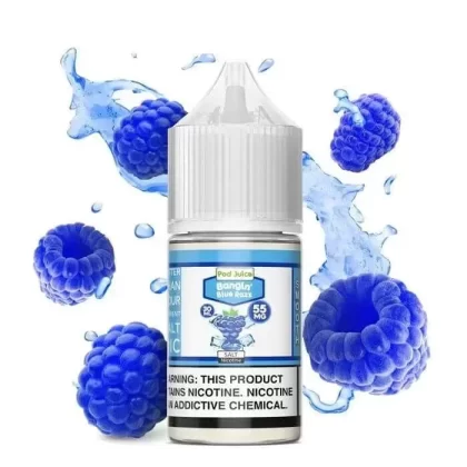 Bangin’ Blue Razz Nicotine Salt by Pod Juice - Vape Product; Vape Product, Vape Product