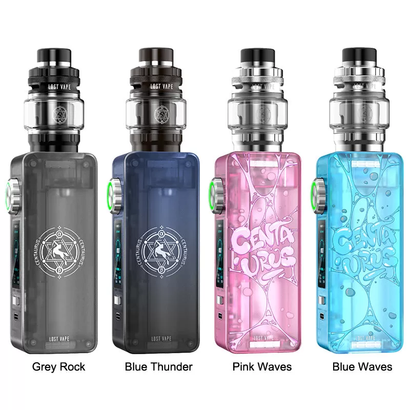 Lost Vape Centaurus N100 Kit with Centaurus Sub Ohm Tank 5ml - Blue Waves - Image 2