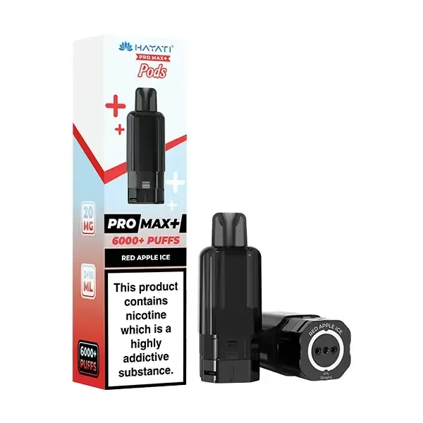 Hayati Pro Max 6000+ Refill Pods Red Apple Ice