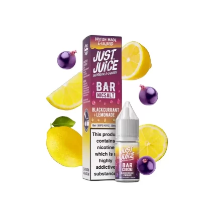Blackcurrant Lemonade By Just Juice Bar Nic Salt 10ml