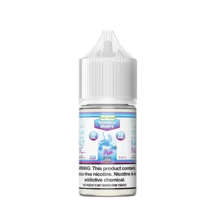 Blue Razz Slushy Pod Juice - Site#VAP~Nicotine#20mg>35mg>55mg