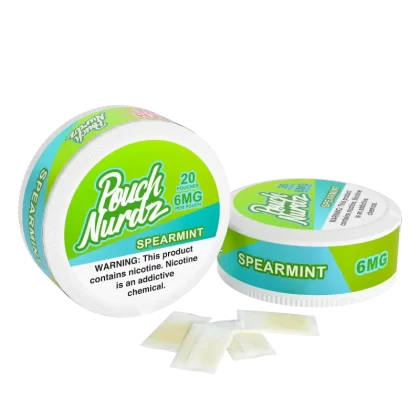 Pouch Nurdz – Spearmint Nicotine Pouches