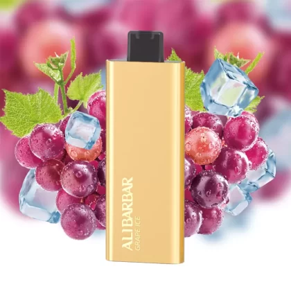 ALIBARBAR Pandora 7000 PUFFS – Grape Ice - Ozvapeone (EBD109)