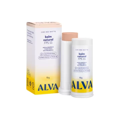 Balm Natural FPS 55 Efeito Matte Alva