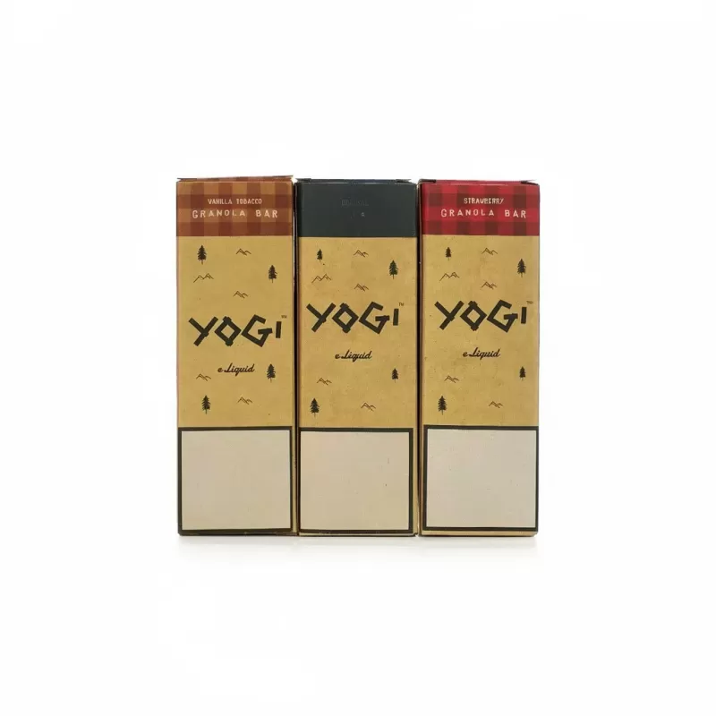 Yogi E-Liquid No Nicotine Vape Juice 60ml Made in USA - Blackberry Granola Bar, Citrus Granola Bar