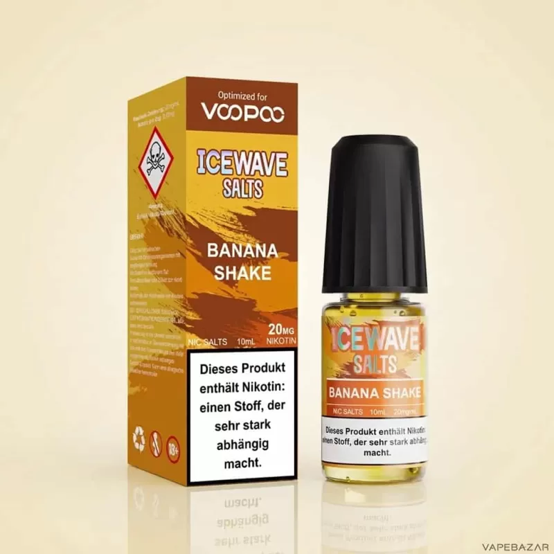 ICEWAVE Salt – Banana Shake - Vapebazar - Image 2