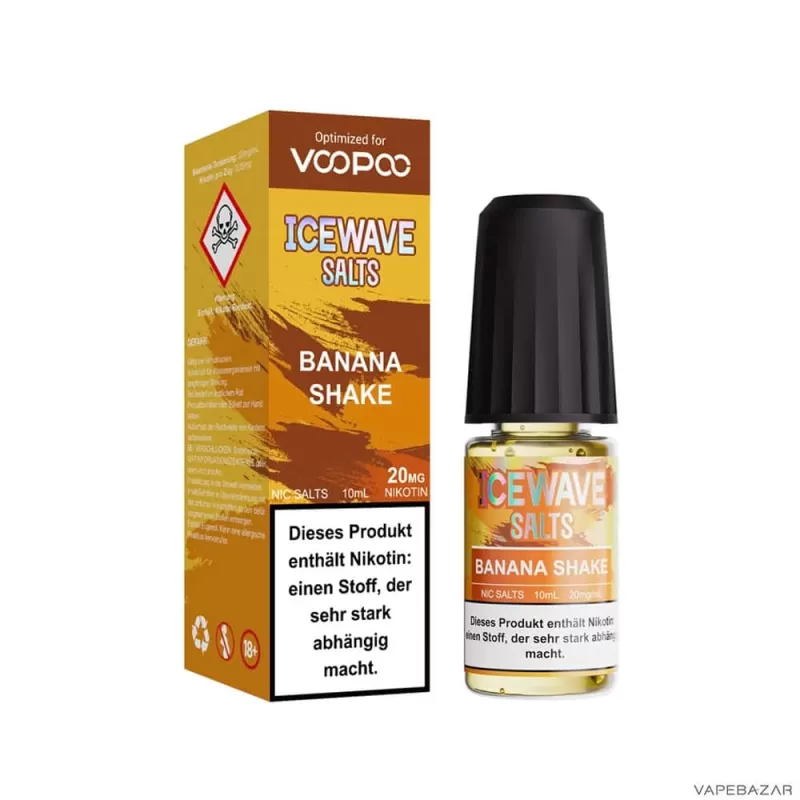 ICEWAVE Salt – Banana Shake - Vapebazar - Image 3