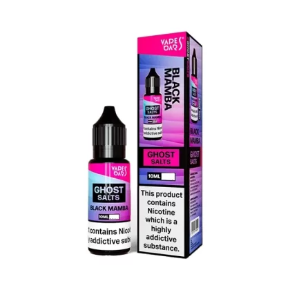 Vapes Bars Ghost Salts Black Mamba E Liquid 10ml - Nicotine Strength#20mg>10mg (ED6F83)