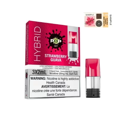 POP HITS HYBRID PODS – STRAWBERRY GUAVA