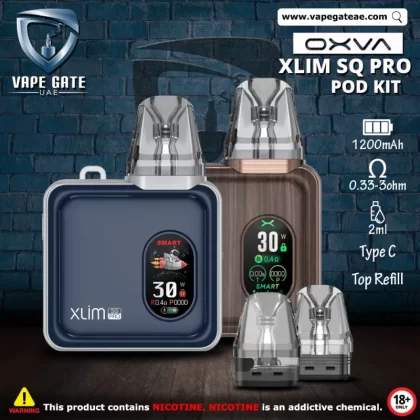Oxva - Xlim SQ Pro Pod Kit 1200mAh - Blue Leather