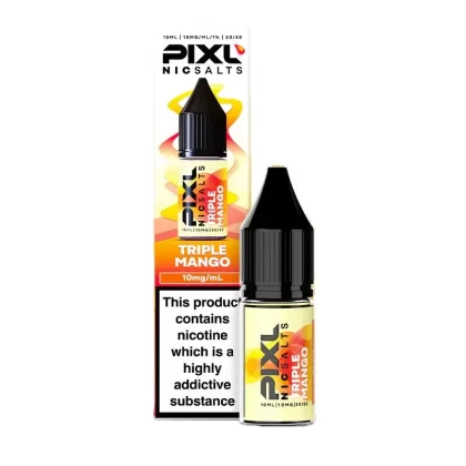 Pixl Triple Mango Nic Salt E-Liquid - 10 Pack - 20mg