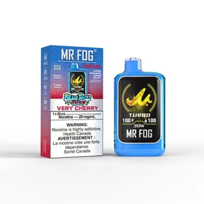 MR Fog Nova Blue Razz Steezy 36K Disposable - Vape Store