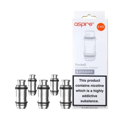 Aspire PockeX Coils (Pack of 5) - 88Vape