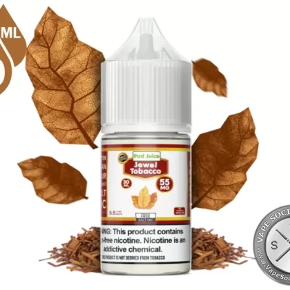 Jewel Tobacco Pod Juice Salt 30ml
