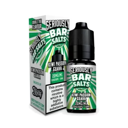 Kiwi Passion Fruit Guava Seriously Salty – Doozy Nic Salts e Liquid 10ml – TPD - Vapestorm Co