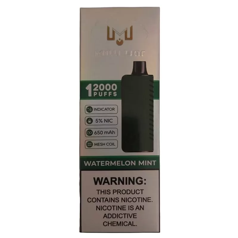 Watermelon Mint – Milli Bar 12000 - Vape Store
