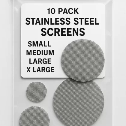 Metal Stainless Steel Screen (10 pack)